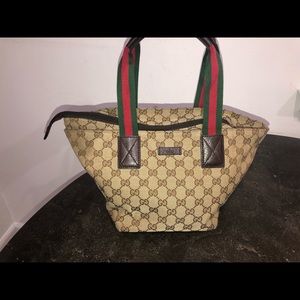Gucci Vintage- Shelley Line - Canvas Tote Bag